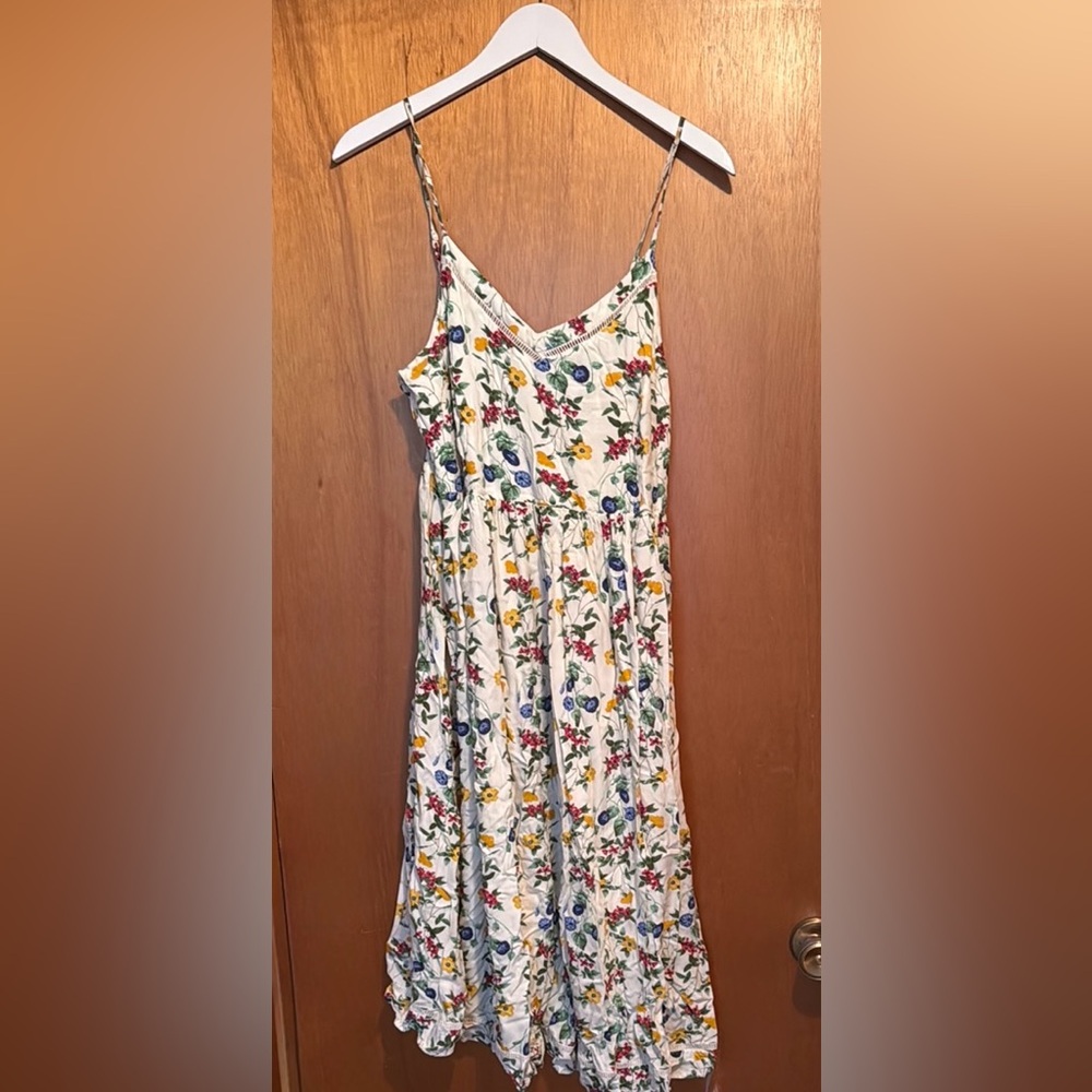 Floral Spaghetti Strap Dress